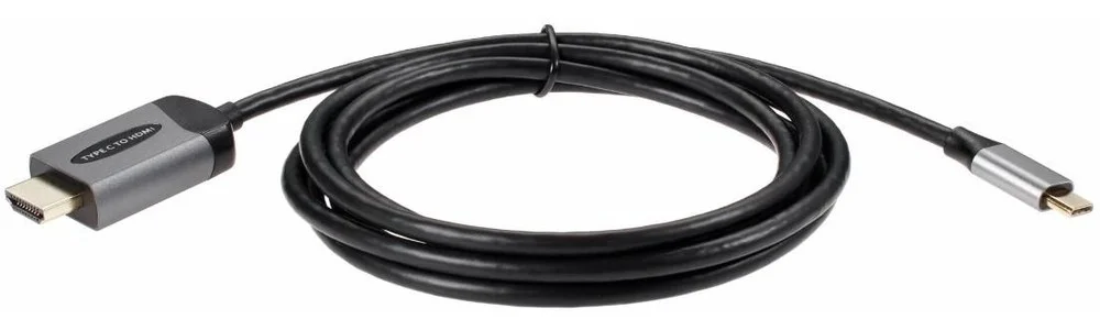 Кабель-адаптер USB3.1 Type-Cm --> HDMI A(m) 4K@60Hz, 1.8m, Telecom <TCC008T-1.8M>
