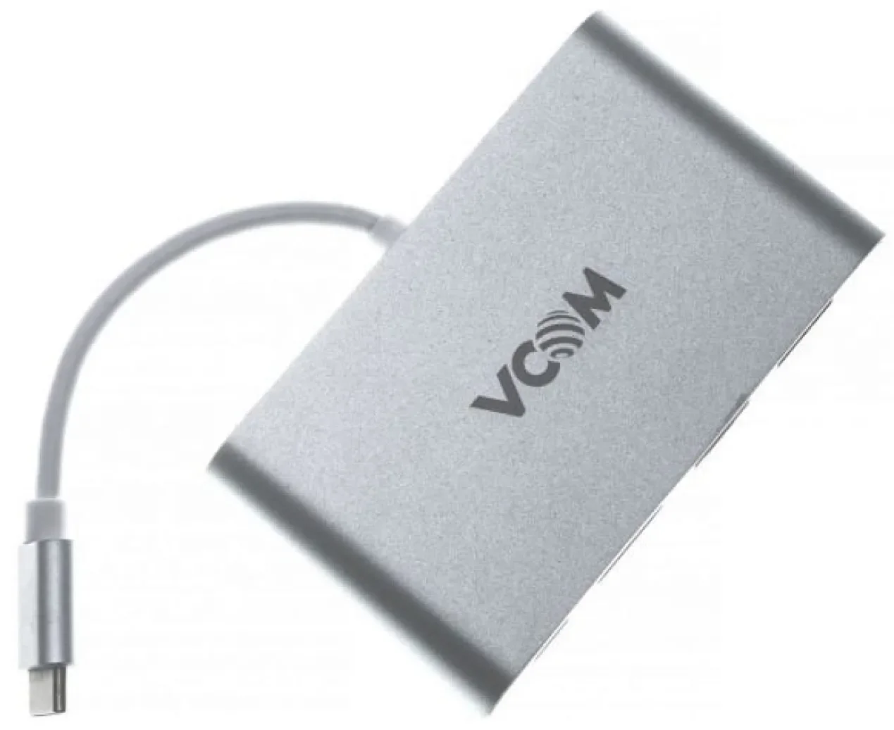 Кабель-адаптер USB3.1 Type-CM-->HDMI+USB3.0+RJ45+PD charging VCOM <CU455>