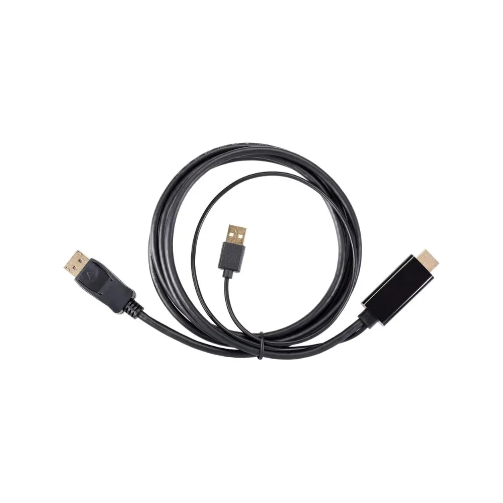Кабель-переходник HDMI(M) +USB---> DP(M)  4K*60Hz 1.8M, VCOM <CG599AC-1.8M>