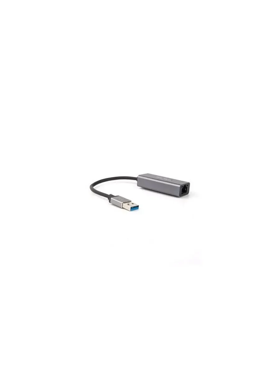 Кабель-переходник USB 3.0 (Am) --> LAN RJ-45 Ethernet 1000 Mbps, Aluminum Shell,Telecom <TU312M>