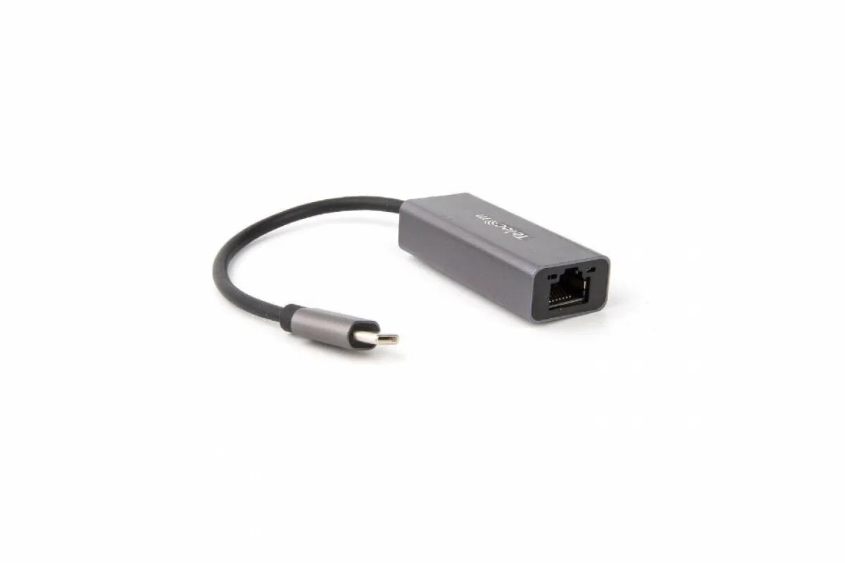 Переходник USB 3.1 Type-C -->RJ-45 1000Mbps +3 USB3.0, Aluminum Shell, 0.2м Telecom <TA311C>