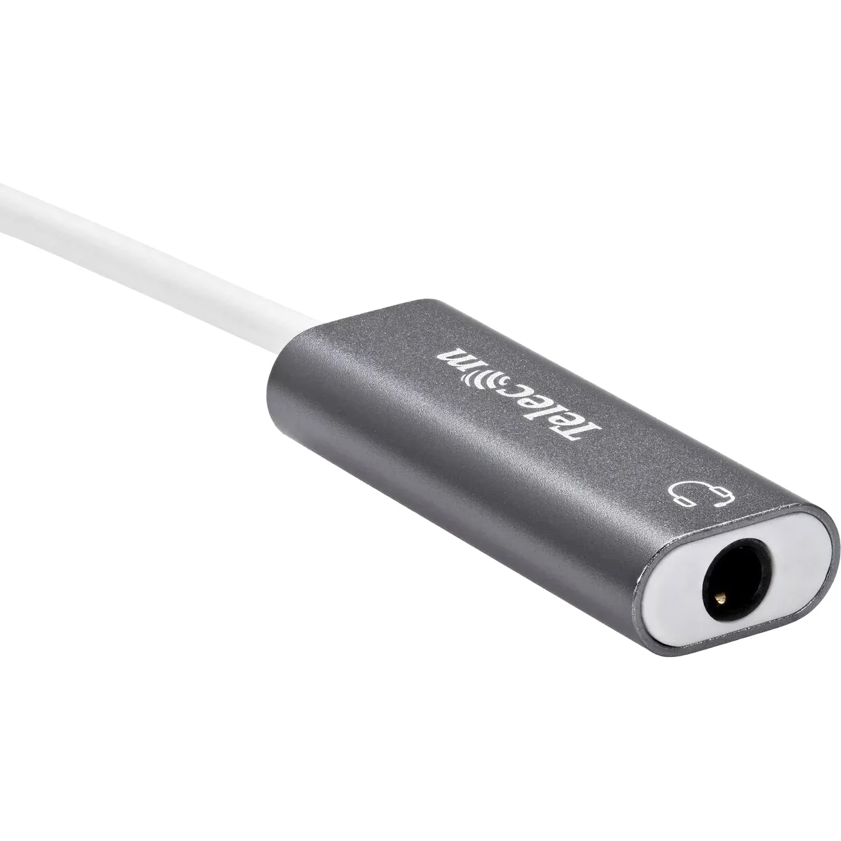 Переходник аудио USB2.0(M)-->3.5мм F (гнездо) Telecom  0.1м <TA316U>