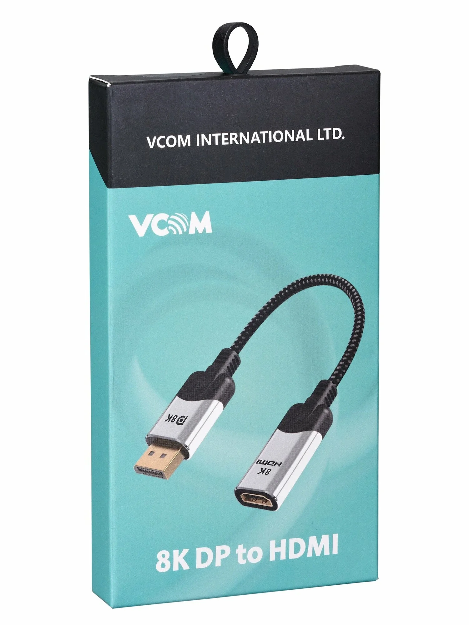 Адаптер DisplayPort(M) ---> HDMI(F) 0.15m 8K@60Hz VCOM <CG6218M-0.15>