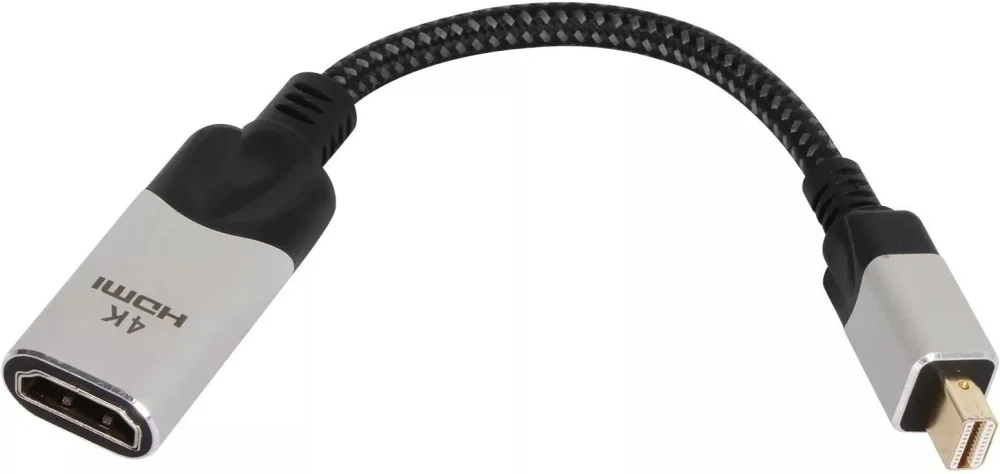 Адаптер miniDisplayPort(M) ---> HDMI(F) 0.15m 4K@60Hz VCOM <CG616M-0.15>