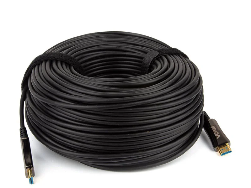 Активный оптический кабель HDMI 19M/M,ver. 2.0, 4K@60 Hz 80m VCOM <D3742A-80M>