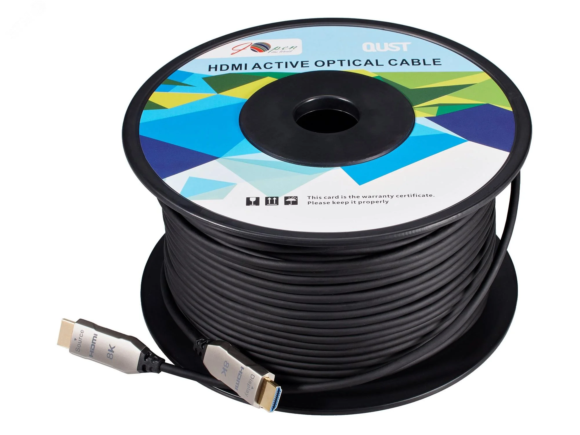 Активный оптический кабель HDMI 19M/M,ver. 2.1, 8K@60 Hz 10m iOpen<AD3743C-10.0>