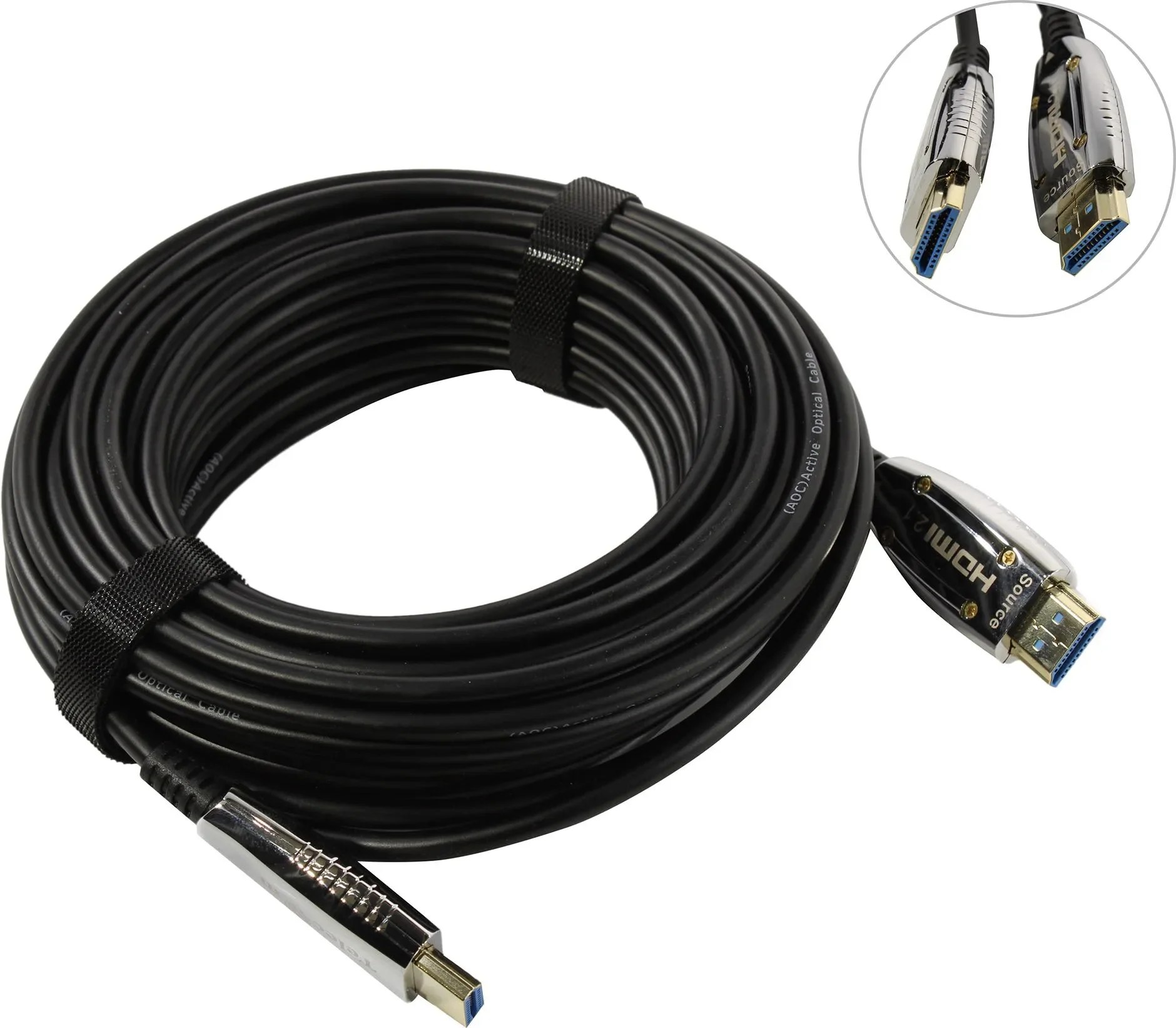 Активный оптический кабель HDMI 19M/M,ver. 2.1, 8K@60 Hz 10m Telecom <TCG2120-10M>