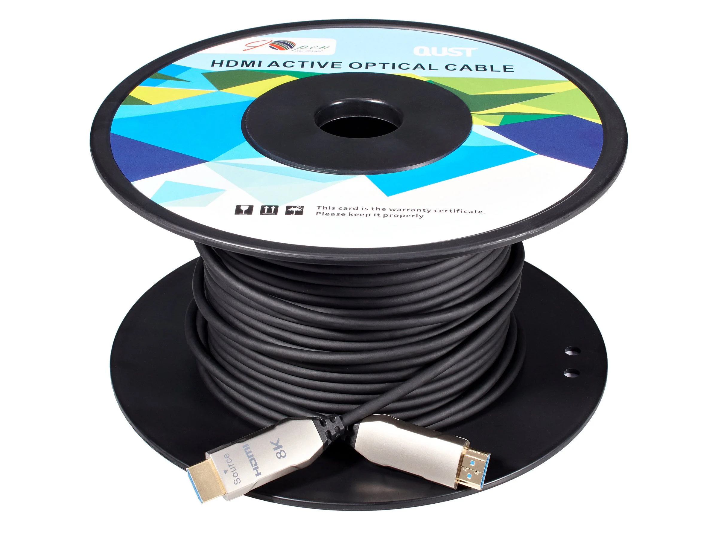Активный оптический кабель HDMI 19M/M,ver. 2.1, 8K@60 Hz 50m iOpen<AD3743C-50.0>  1
