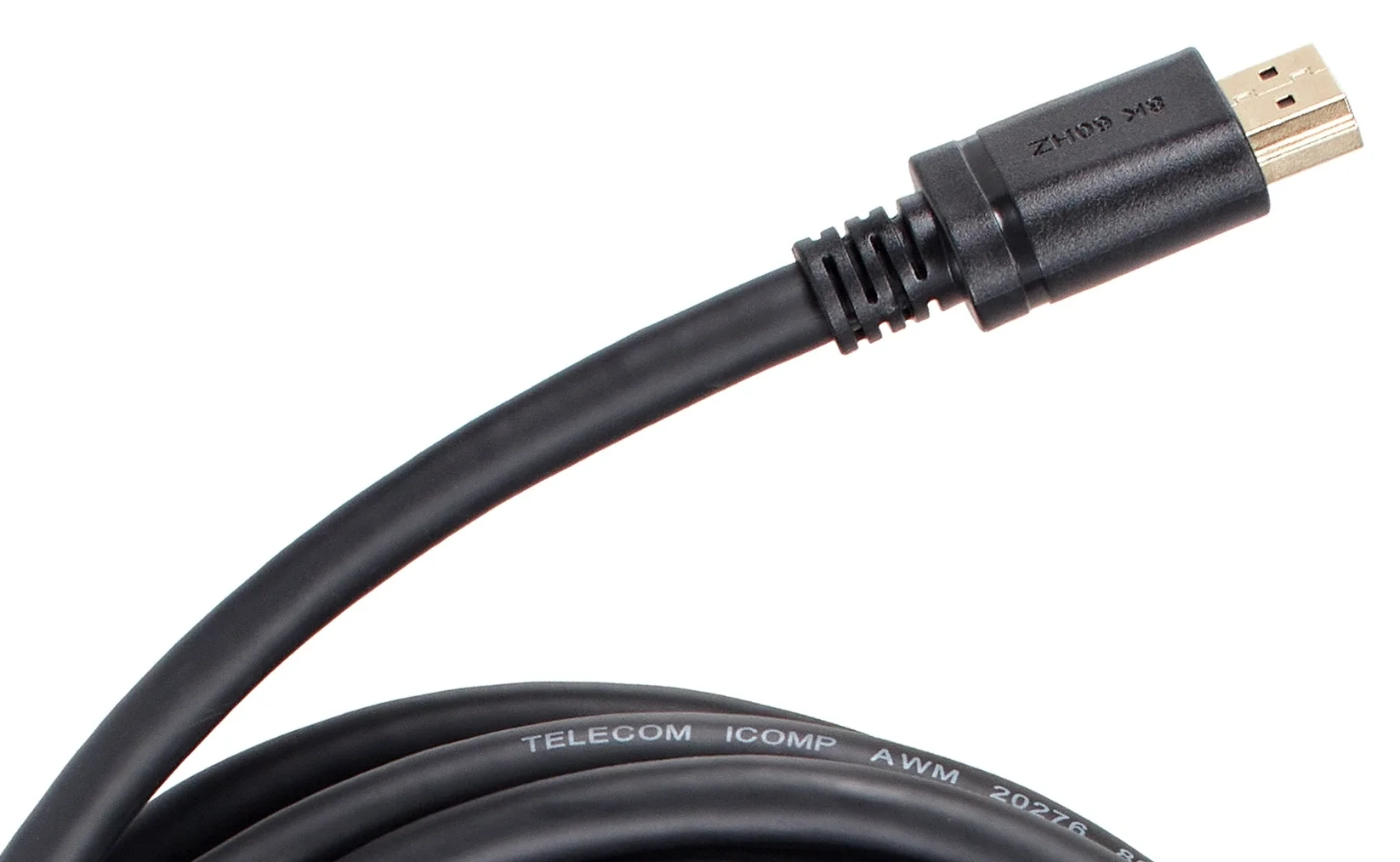Кабель HDMI 19M/M,ver. 2.1 8KX60Hz (Econom) 1.5m Telecom <TCG245C-1.5M>