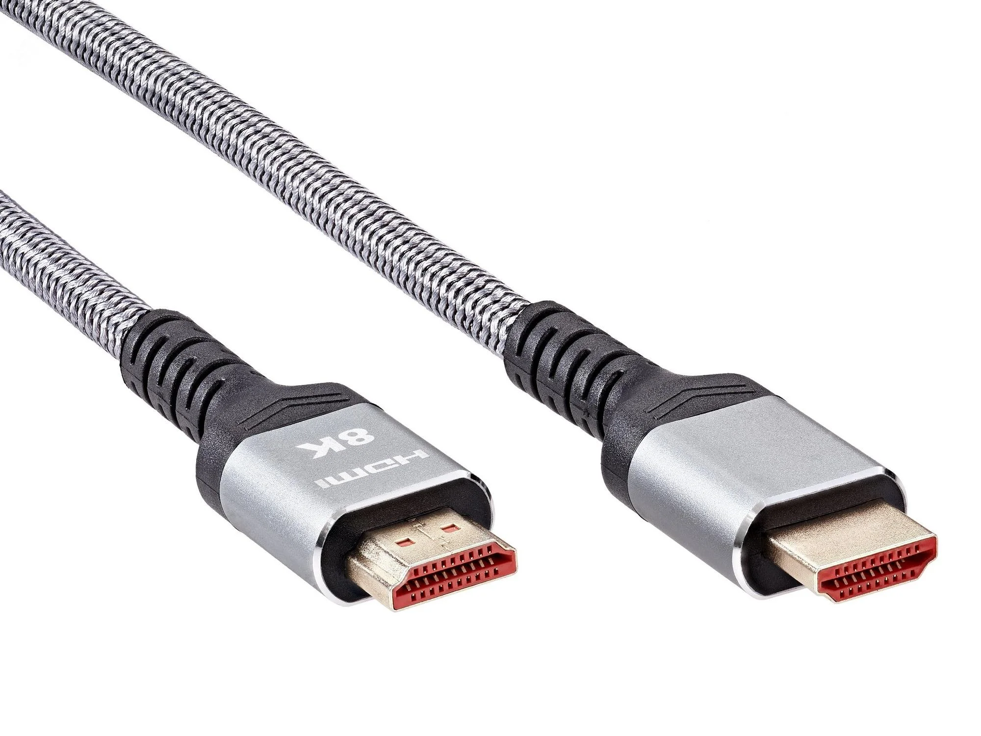 Кабель HDMI 19M/M,ver. 2.1 8KX60Hz (Econom) оплетка 1m iOpen <ACG859A-1.0>