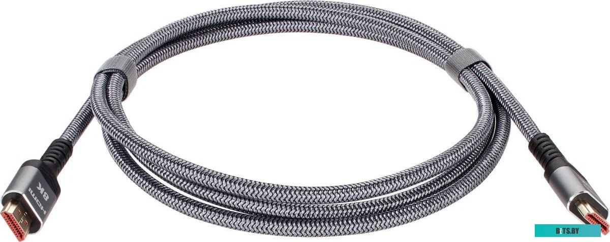 Кабель HDMI 19M/M,ver. 2.1 8KX60Hz (Econom) оплетка 5m iOpen <ACG859A-5.0>