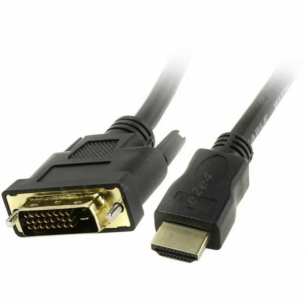 Кабель HDMI to DVI-D (19M -25M) 2м, TV-COM