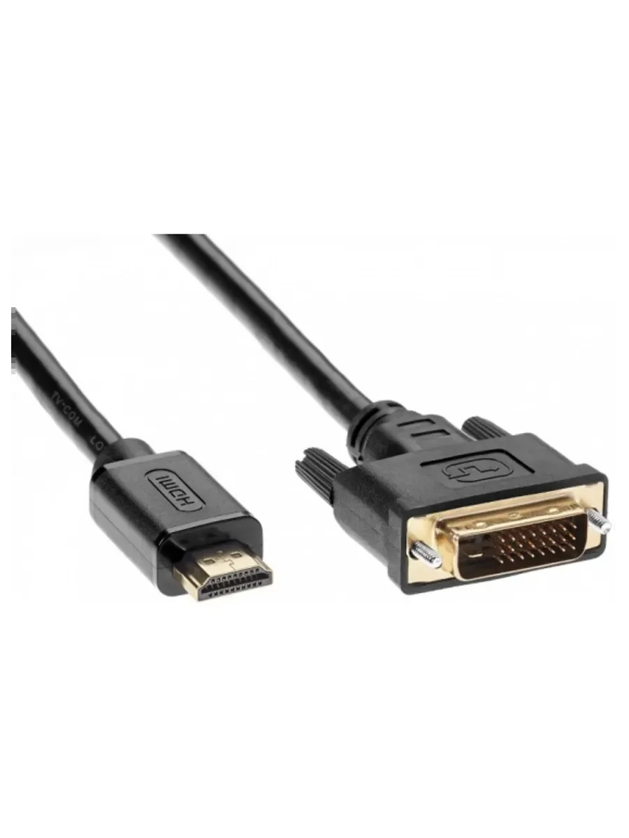 Кабель HDMI to DVI-D (19M -25M) 5м, TV-COM <LCG135E-5M>