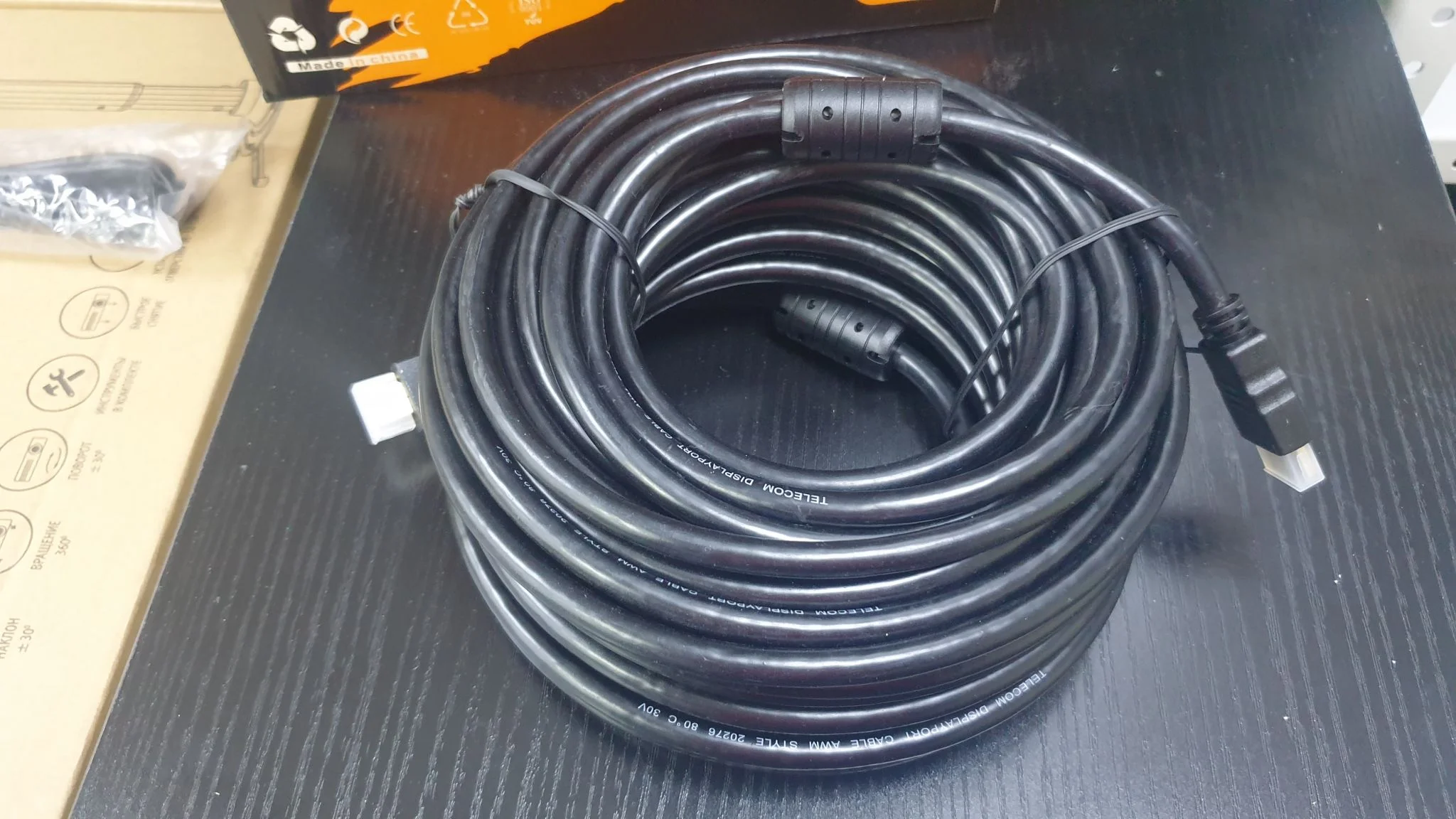 Кабель HDMI-19M --- HDMI-19M ver 2.0+3D/Ethernet,2 фильтра 5m Telecom <TCG200F-5M>