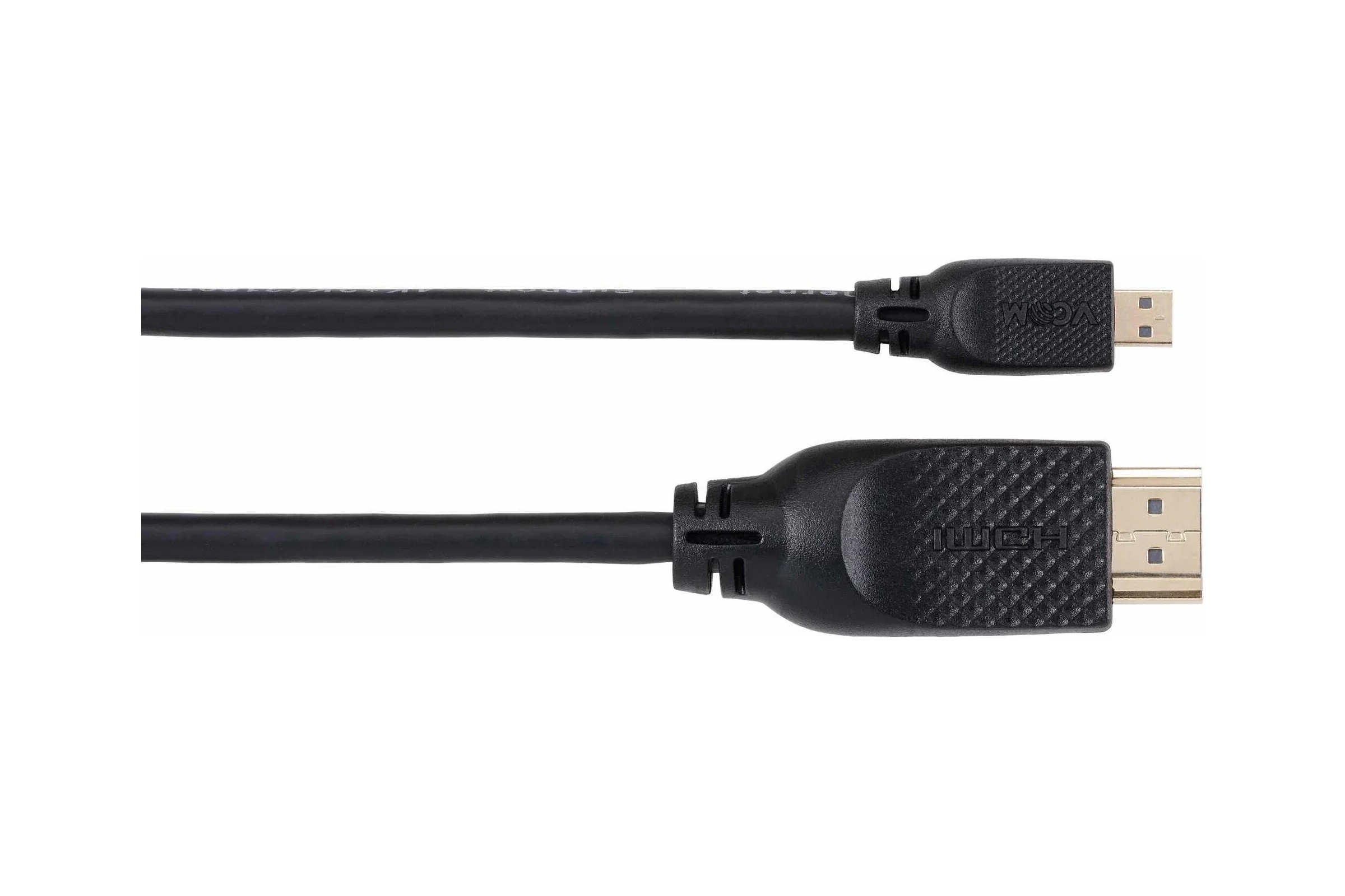 Кабель HDMI-19M --MicroHDMI-19M ver 2.0 1.8m, медь,  VCOM <CG587-1.8M>