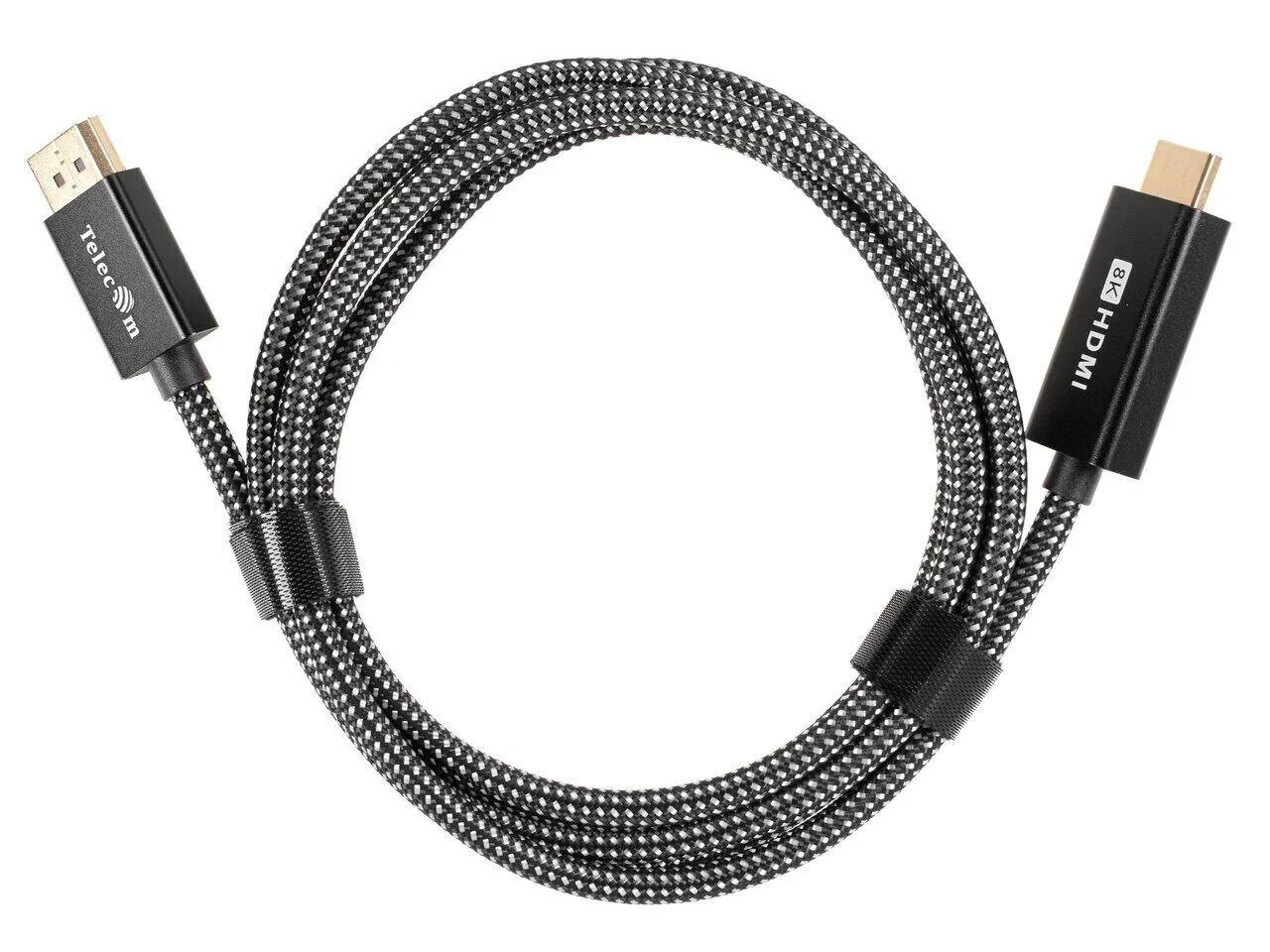Кабель miniDisplayPort M-> HDMI M 4K@60Hz 1.8m Telecom,оплетка