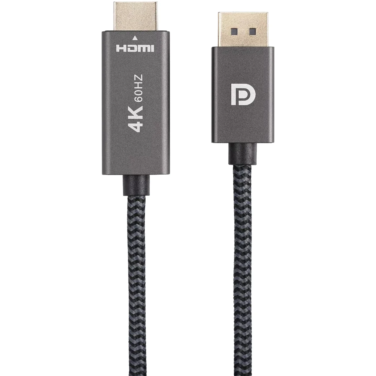 Кабель miniDisplayPort M-> HDMI M 4K@60Hz 1.8m Telecom,оплетка
