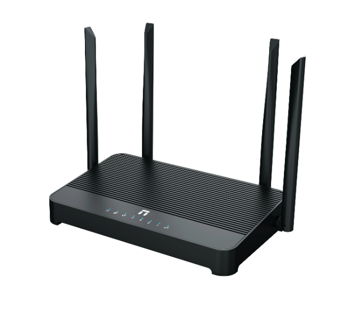 Wi-Fi Роутер NETIS NX31, черный, 2.4/5ГГц, 574/2402 Мбит/с, IPv6