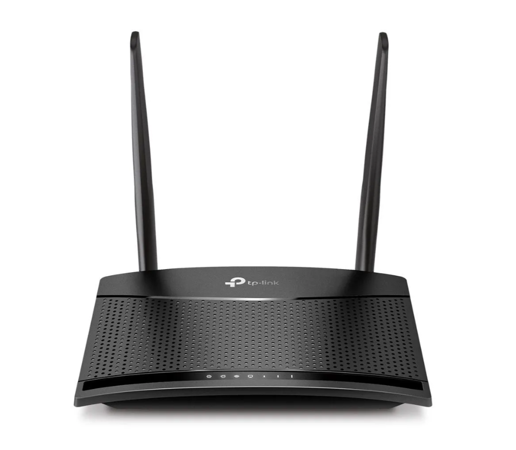 Wi-Fi Роутер TP-Link TL-MR100 N300 4G LTE Wi-Fi router, built-in modem, 9 В / 0,85 А, LTE antennas