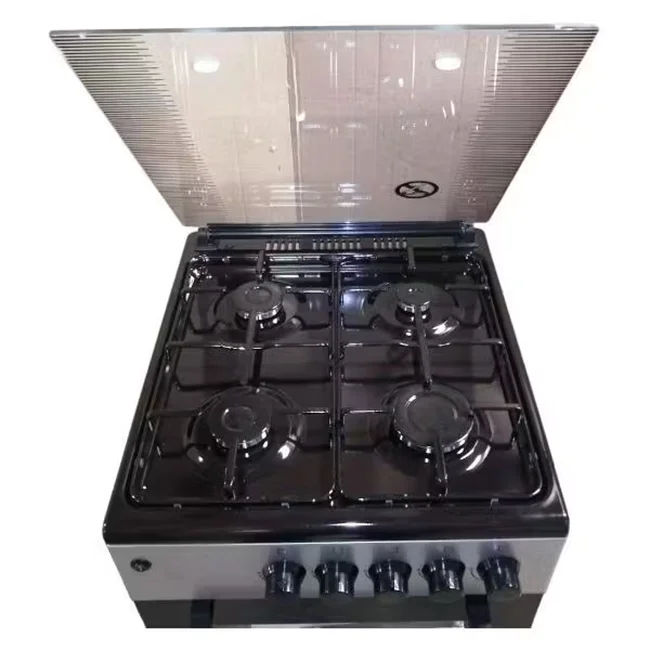 Плита газовая VESTA Bergamo VGG 50 10-G ГК Серый c VD 85x50x70 см дух 53 л эл. поджиг