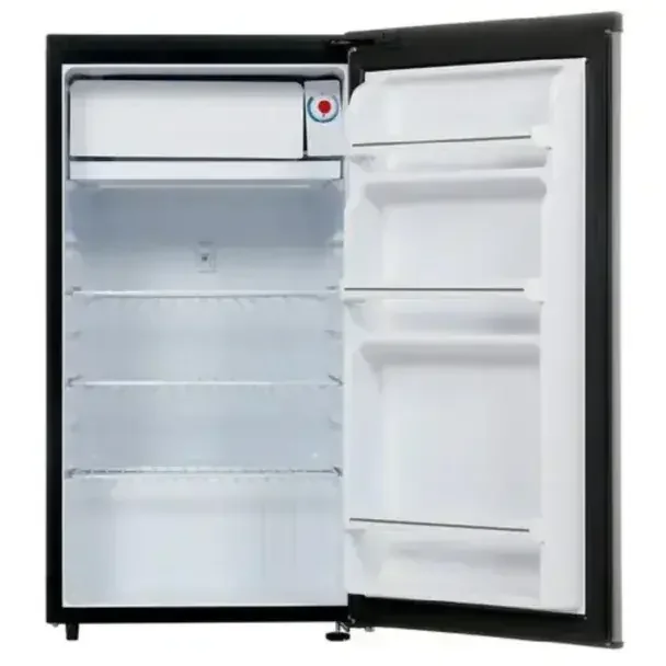Холодильник однокамерный KRAFT BR 95 I, серебристый, 90 л (44,9 x 48,1 x 83,9)