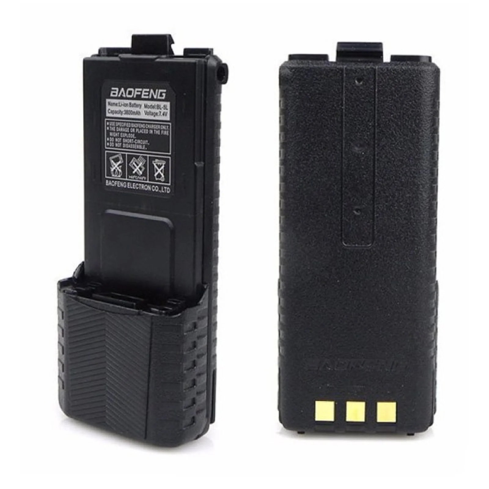 АКБ на Baofeng UV-5R 3800mah с разъемом для зарядки