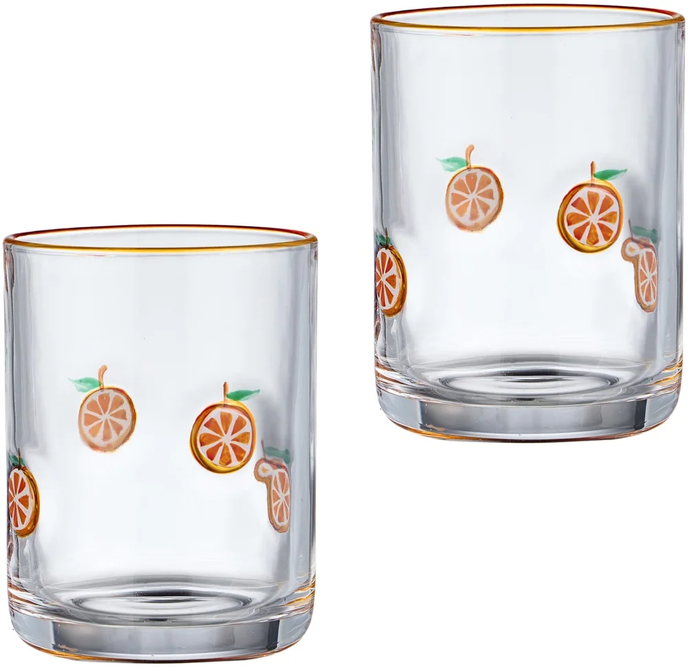 НАБОР СТАКАНОВ "FRUITY PINEAPPLE" ИЗ 2 ШТ. 400 МЛ