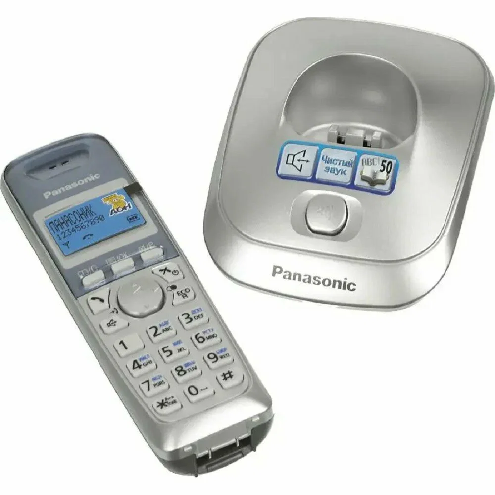 Р/телефон Panasonic KX-TG2511RUS (серебристый)