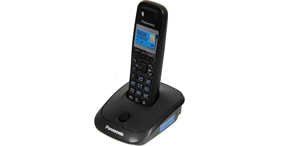 Р/телефон Panasonic KX-TG2511RUT (темно-серый металлик)