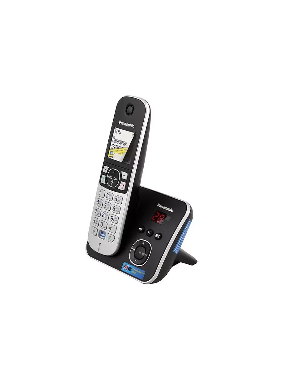 Р/телефон Panasonic KX-TG6821RUB (черный)