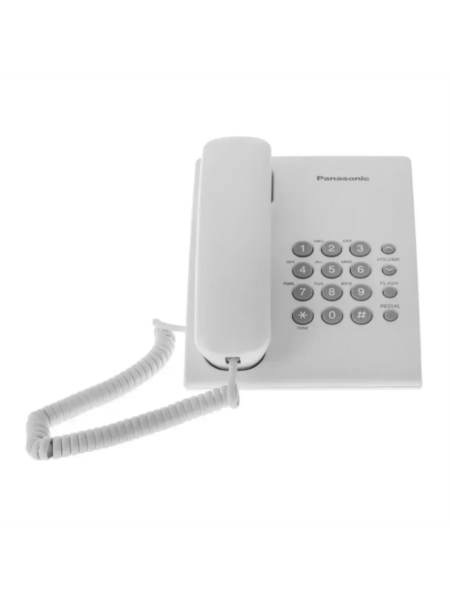 Телефон Panasonic KX-TS2350RUW (белый)
