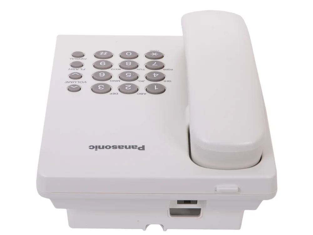 Телефон Panasonic KX-TS2350RUW (белый)