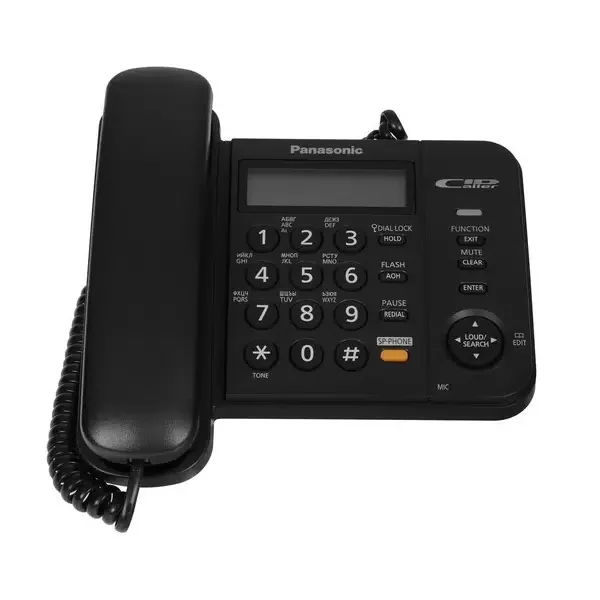 Телефон Panasonic KX-TS2358RUB (черный)