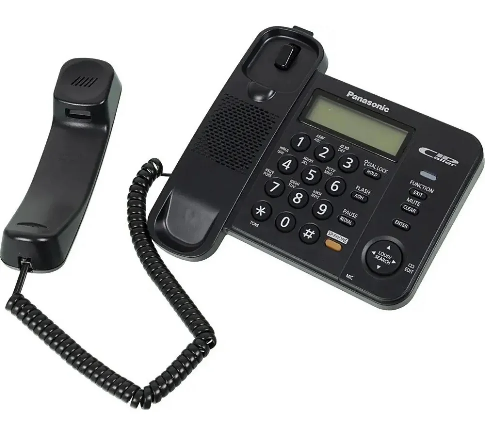 Телефон Panasonic KX-TS2358RUB (черный)