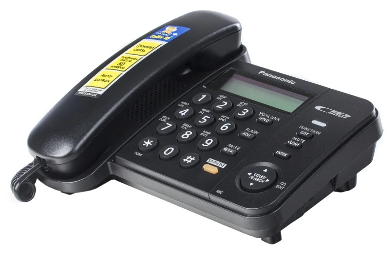 Телефон Panasonic KX-TS2358RUB (черный)