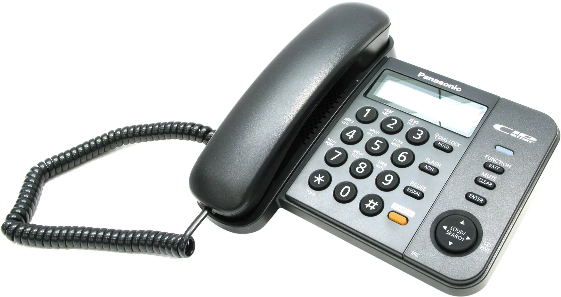 Телефон Panasonic KX-TS2358RUB (черный)