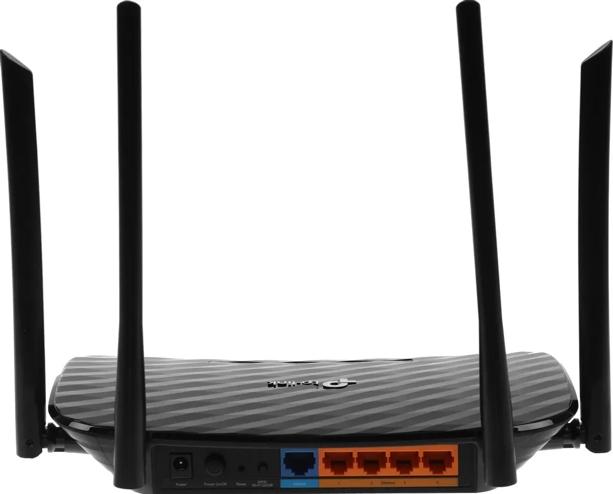 TP-Link Archer C6 V4 Двухдиапазонный Wi-Fi роутер AC1300, до 400 Мбит/с на 2,4 ГГц + до 867 Мбит/с на 5 ГГц
