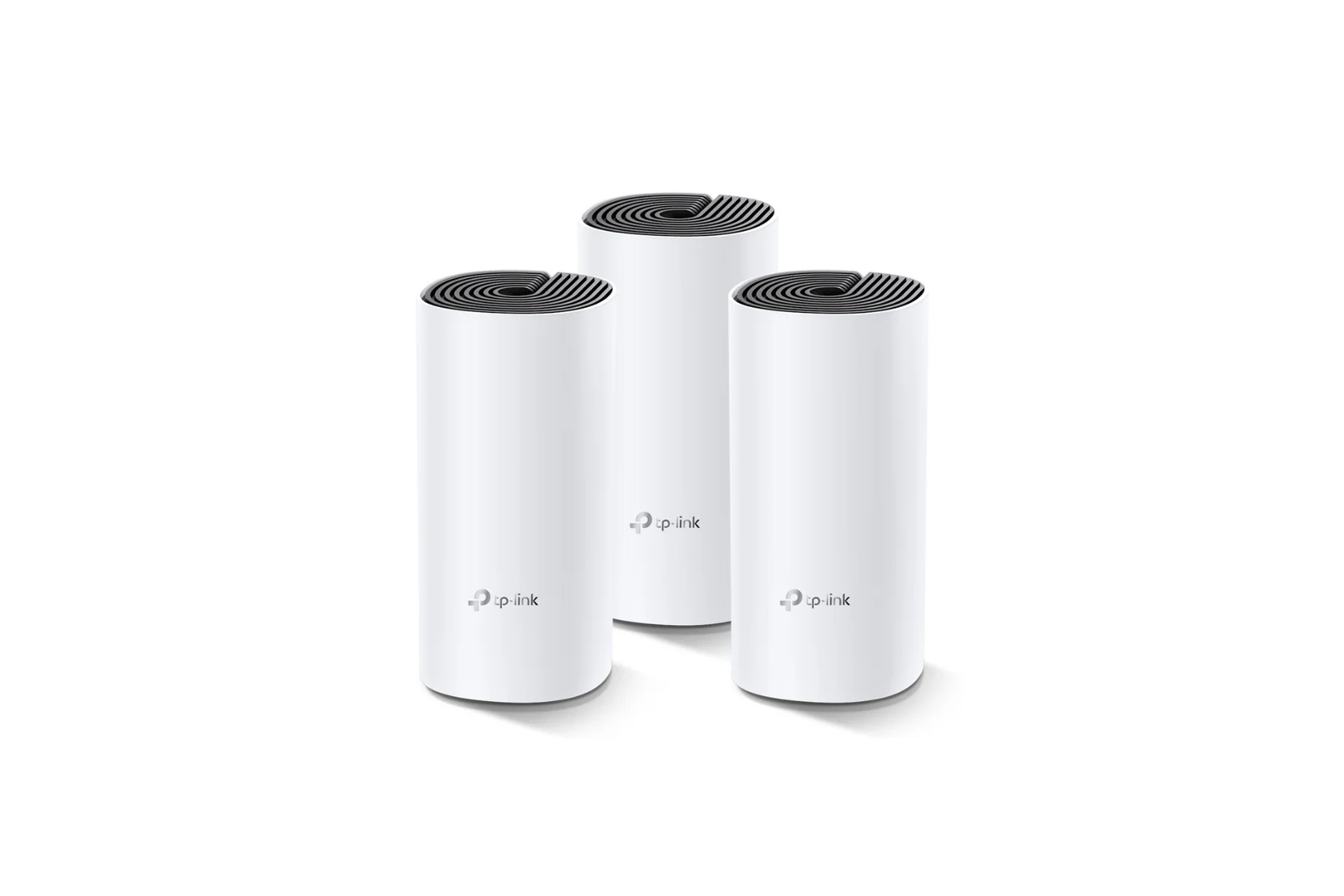 TP-Link Deco E4(2-pack) Домашняя Mesh Wi-Fi система AC1200, до 300 Мбит/с на 2,4 ГГц + до 867 Мбит/с на 5 ГГц