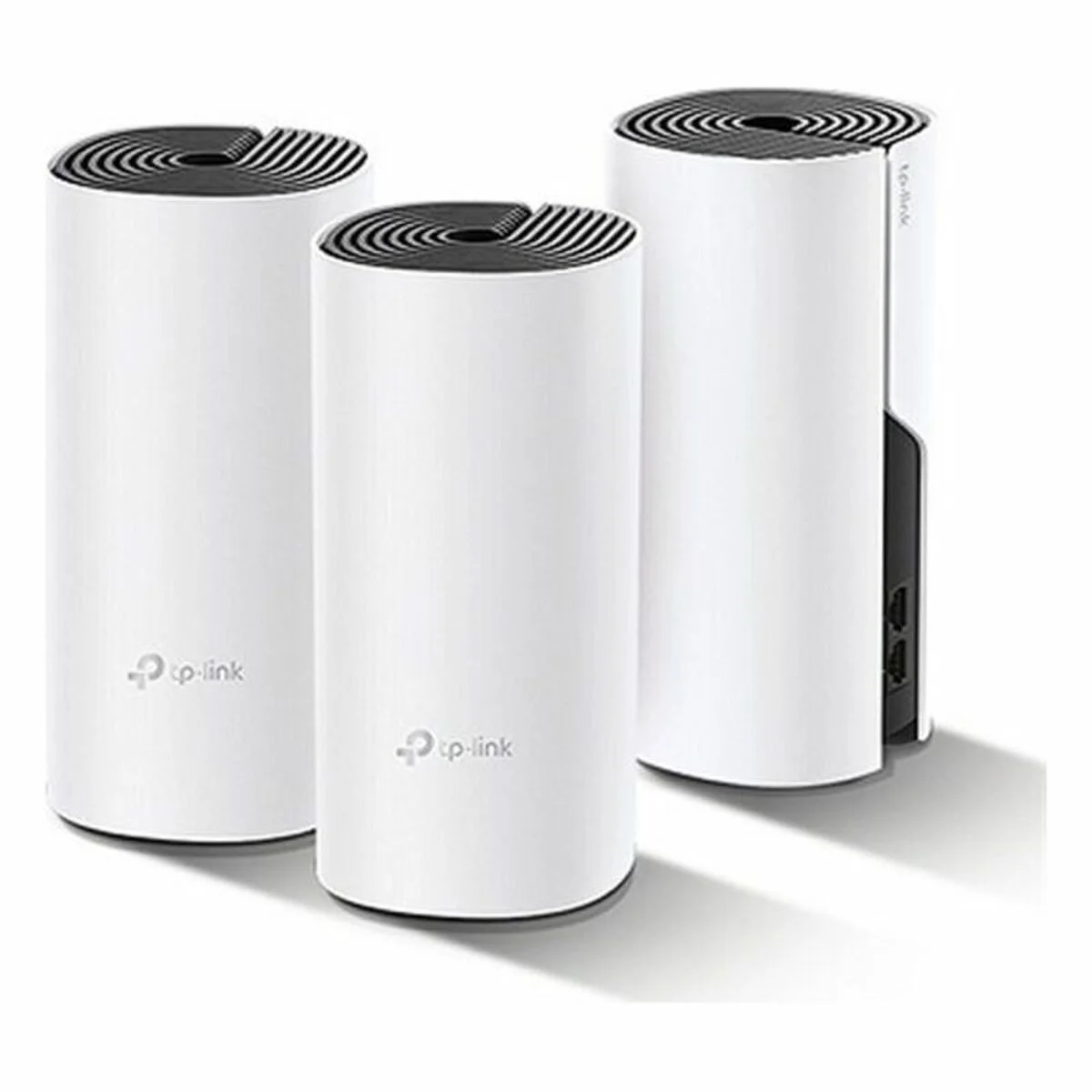 TP-Link Deco M4(3-pack) Домашняя Mesh Wi-Fi система AC1200, до 300 Мбит/с на 2,4 ГГц + до 867 Мбит/с на 5 ГГц