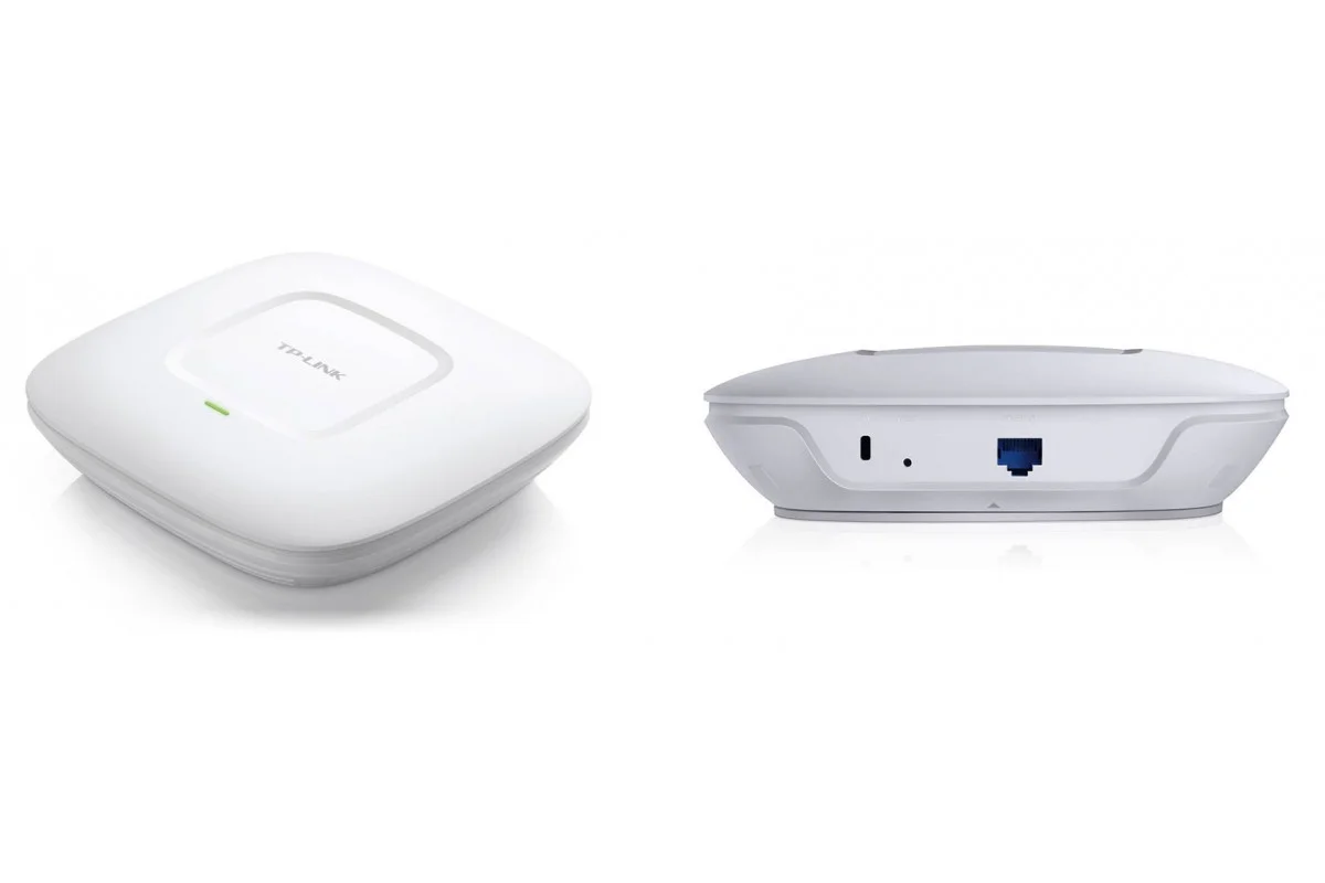 TP-Link EAP110 Потолочная точка доступа Wi-Fi N300, до 300 Мбит/с на 2,4 ГГц, 1 порт RJ45 10/100 Мбит/с