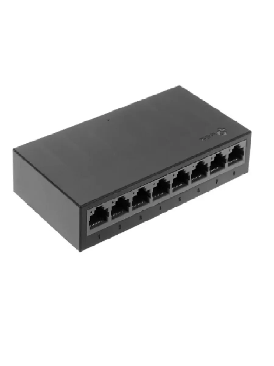 TP-Link LS1008 8-портовый настольный коммутатор 10/100Мбит/с, 8 портов RJ45 10/100 Мбит/с, настольный пластиковый корпус