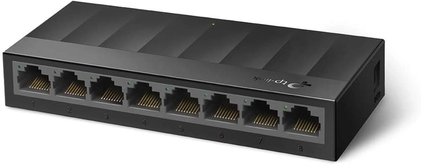TP-Link LS1008G 8-портовый гигабитный настольный коммутатор, пластиковый корпус
