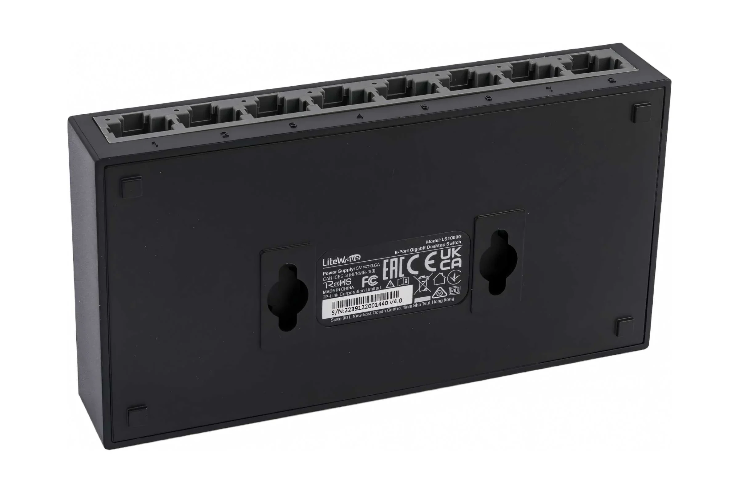 TP-Link LS1008G 8-портовый гигабитный настольный коммутатор, пластиковый корпус