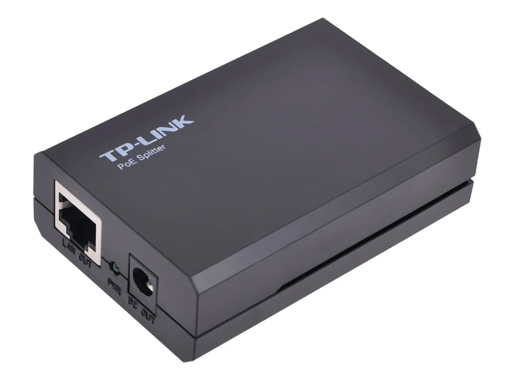 TP-Link POE10R (TL-POE10R) Сплиттер PoE, 1 гигабитный порт PoE, 1 гигабитный порт без PoE, пластиковый корпус