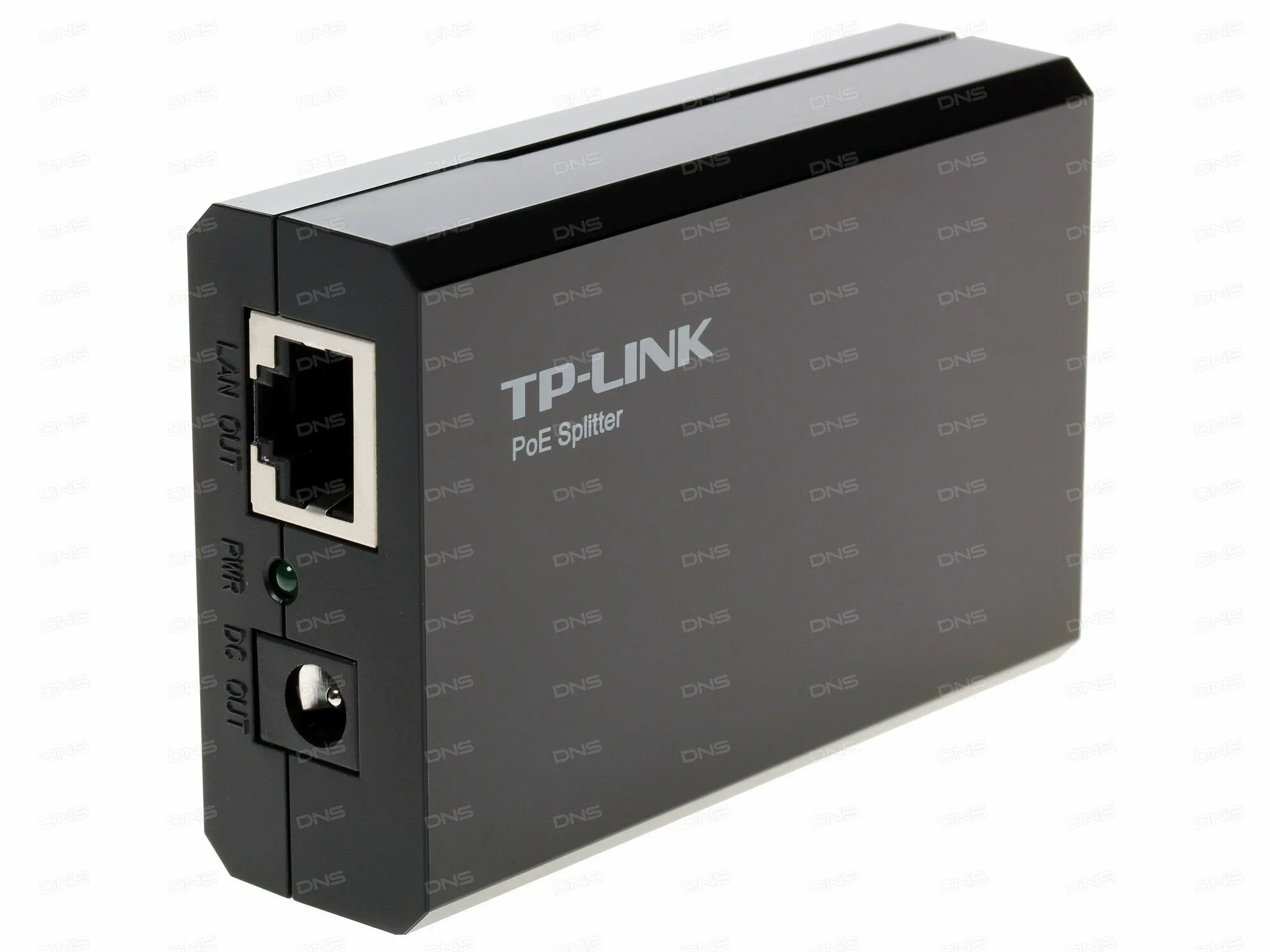 TP-Link POE10R (TL-POE10R) Сплиттер PoE, 1 гигабитный порт PoE, 1 гигабитный порт без PoE, пластиковый корпус