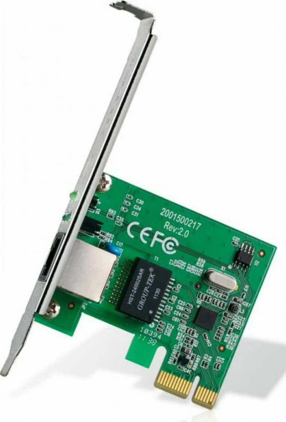 TP-Link TG-3468 Гигабитный сетевой адаптер PCI Express, 1 разъём PCI Express, 1 порт RJ45 10/100/1000 Мбит/с