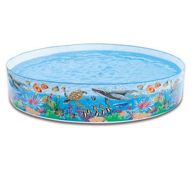 INTEX Бассейн жест. "Коралловые рифы" (244х46см) 4шт/упак