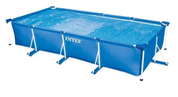 INTEX Бассейн каркасный прямоугольный (450х220х84см) 1 шт/упак 28273