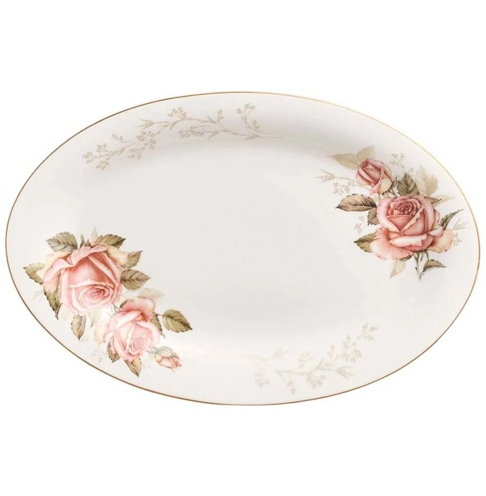 ARTI-M БЛЮДО ОВАЛЬНОЕ LEFARD "КОРЕЙСКАЯ РОЗА" 30 СМ (КОР=36ШТ.)
