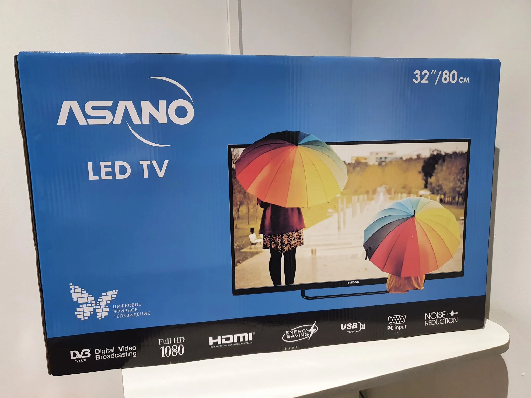 Телевизор LED 32" ASANO 32LF1120T FHD 1920x1080